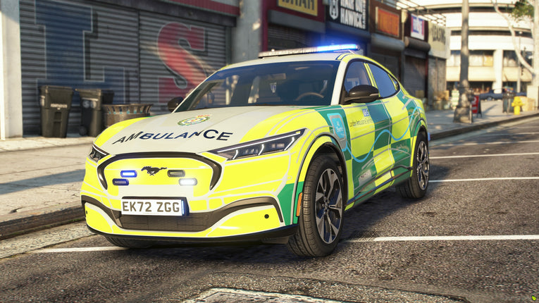 London Ambulance Mustang Mach E VRU