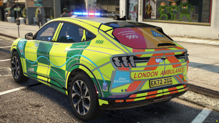 London Ambulance Mustang Mach E VRU