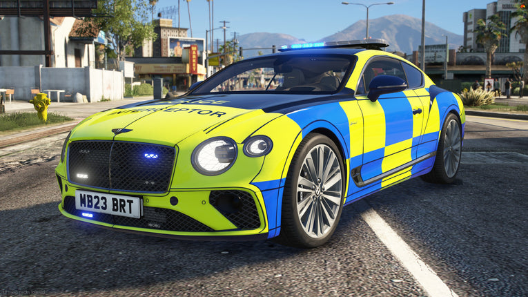 2022 Bentley Continental GT Speed Police