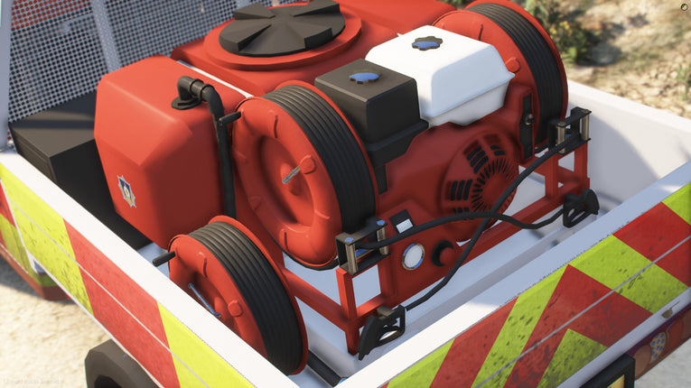 West Yorkshire Fire Style Land Rover Defender