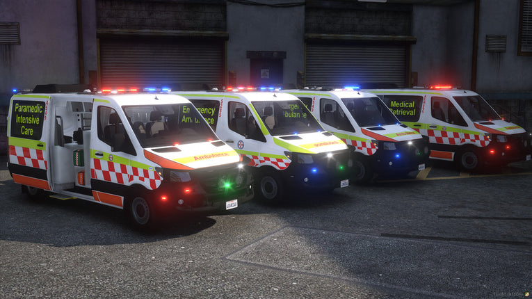 2019-2023 NSW Ambulance Mercedes Benz Sprinter