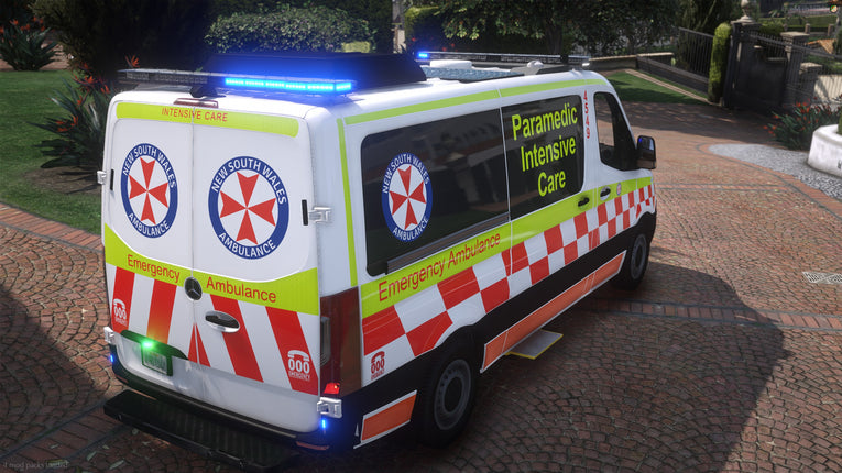 2019-2023 NSW Ambulance Mercedes Benz Sprinter - No Bullbar