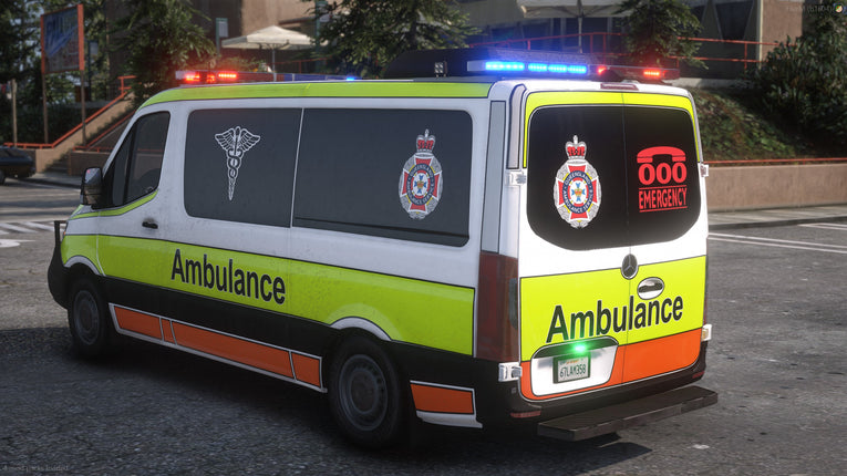 2019-2023 Queensland Ambulance Mercedes Benz Sprinter