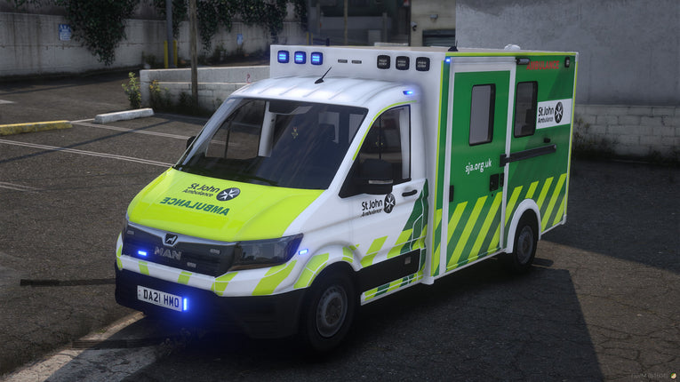 2021 Man TGE Ambulance - SJA Style