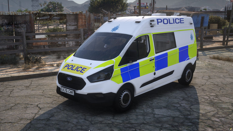 2018 Sussex Police Ford Transit Custom LWB Cell Van