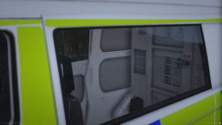 2020 Surrey Police Ford Transit Custom LWB Cell Van