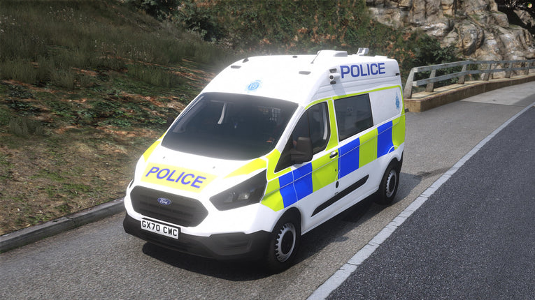 2020 Sussex Police Ford Transit Custom LWB Cell Van