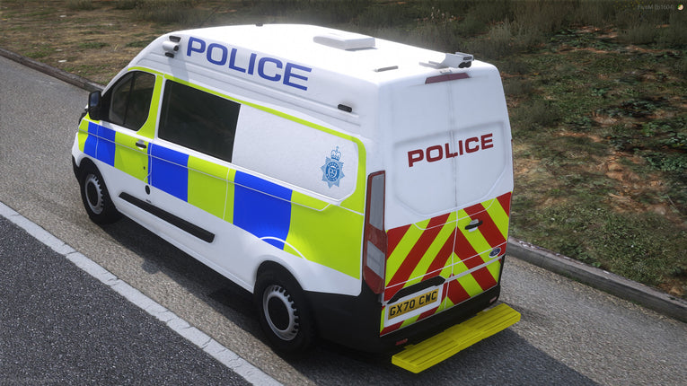 2020 Sussex Police Ford Transit Custom LWB Cell Van