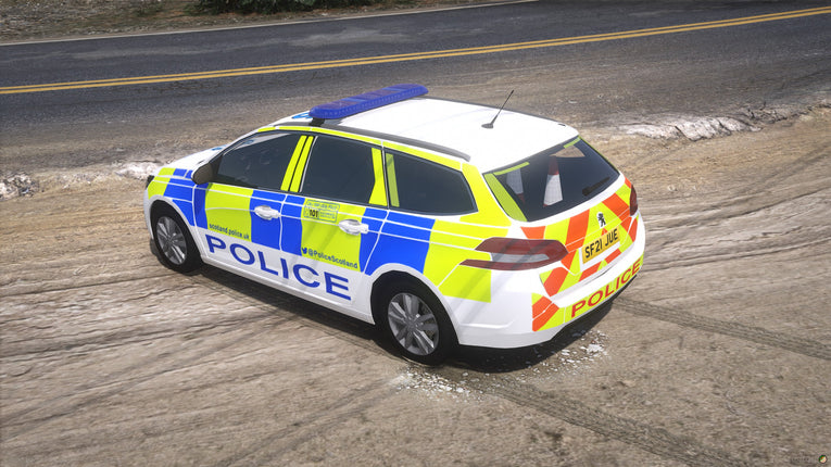 2021 Police Scotland Peugeot 308 (Non-ELS)