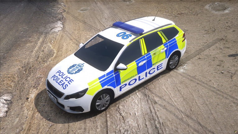 2021 Police Scotland Peugeot 308 (Non-ELS)