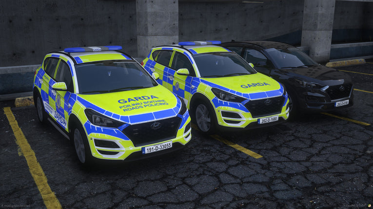 2020 An Garda Siochana Hyundai Tucson - Pack