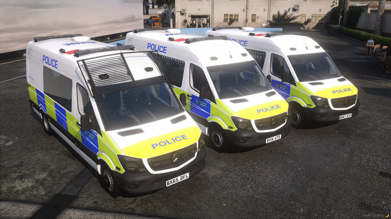 2015 Met Police Mercedes Sprinter Carrier Pack