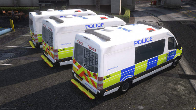 2015 Met Police Mercedes Sprinter Carrier Pack