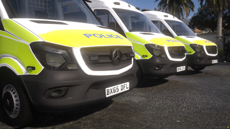 2015 Met Police Mercedes Sprinter Carrier Pack