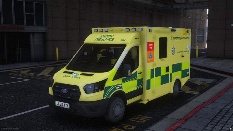 2025 Ford E-Transit Ambulance - London Style