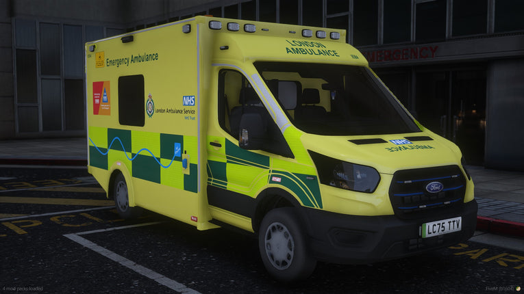2025 Ford E-Transit Ambulance - London Style