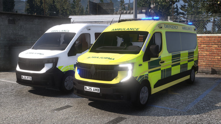 2025 Renault Master Ambulance Pack