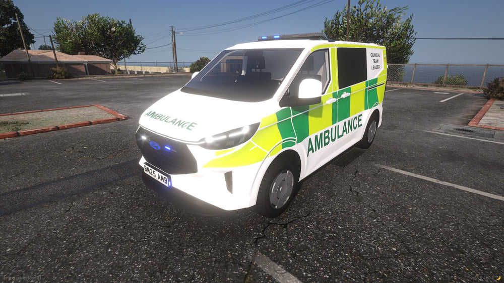 2025 Generic Ambulance Ford Transit Custom
