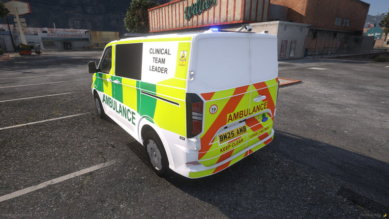 2025 Generic Ambulance Ford Transit Custom