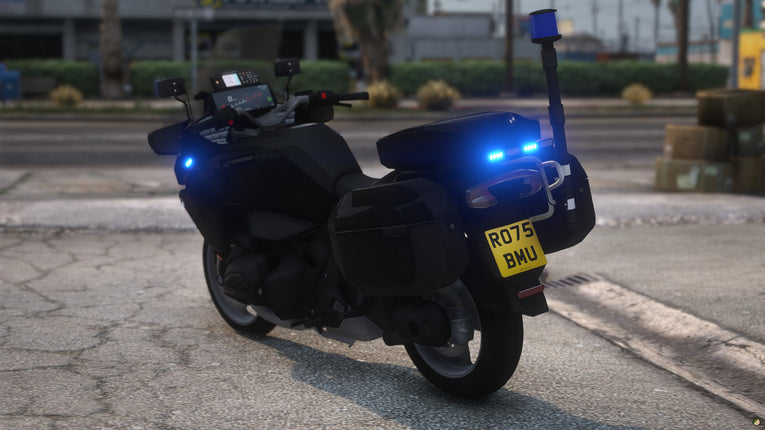2025 R1300RT Unmarked Police Bike