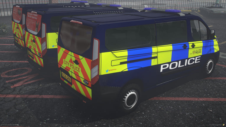 2021-2023 City Police Ford Transit Tourneo Pack