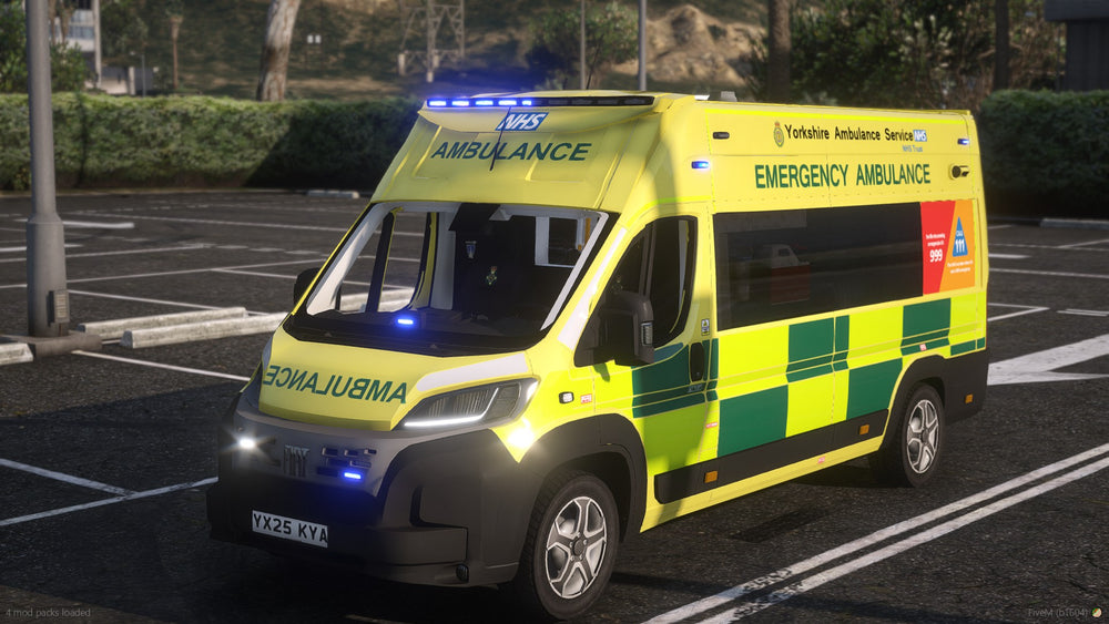 2025 Yorkshire Ambulance Fiat Ducato DCA