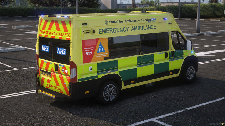 2025 Yorkshire Ambulance Fiat Ducato DCA