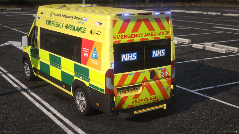2025 Yorkshire Ambulance Fiat Ducato DCA