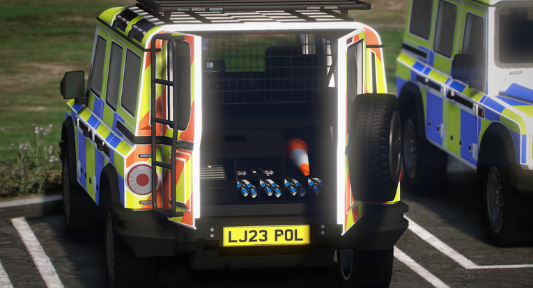 2024 Generic Police Ineos Grenadier