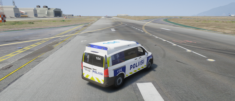 Poliisi Finland PHE104 Mercedes Vito Non ELS