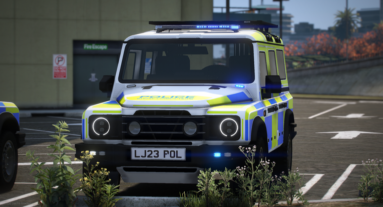 2024 Generic Police Ineos Grenadier