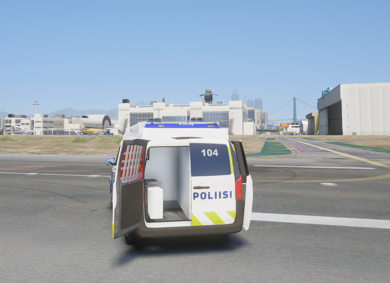 Poliisi Finland PHE104 Mercedes Vito Non ELS