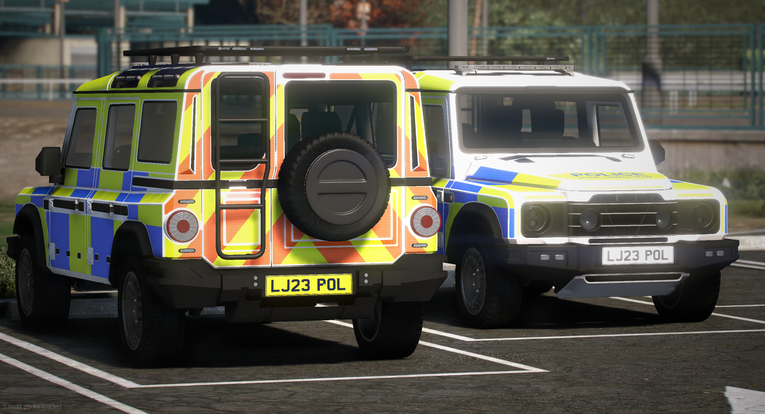 2024 Generic Police Ineos Grenadier