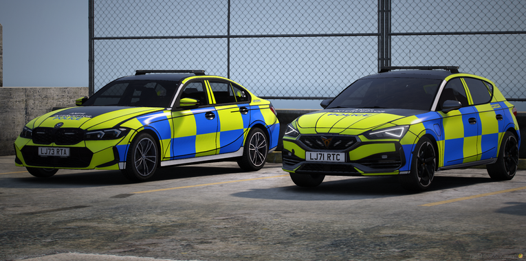 Generic 4 Vehicle Traffic Pack