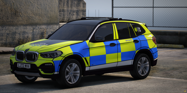 2022 BMW X3 - Marked Traffic Car
