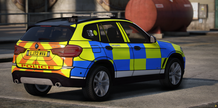 2022 BMW X3 - Marked Traffic Car