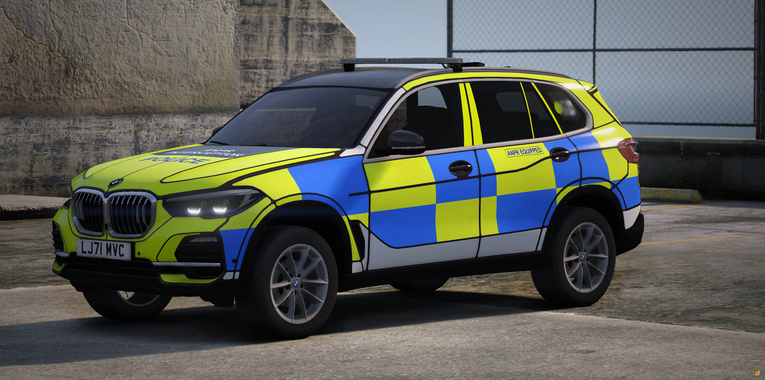 2021 BMW X5 - Marked Traffic Car