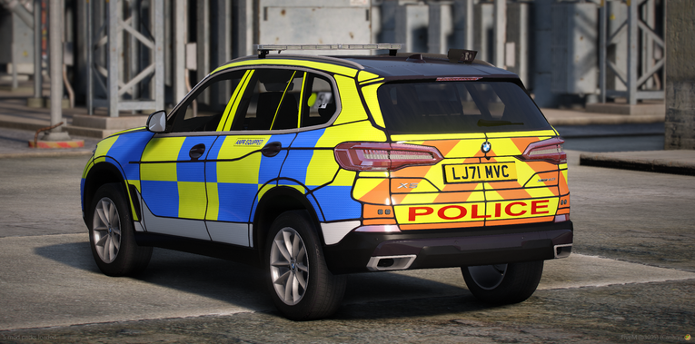 2021 BMW X5 - Marked Traffic Car