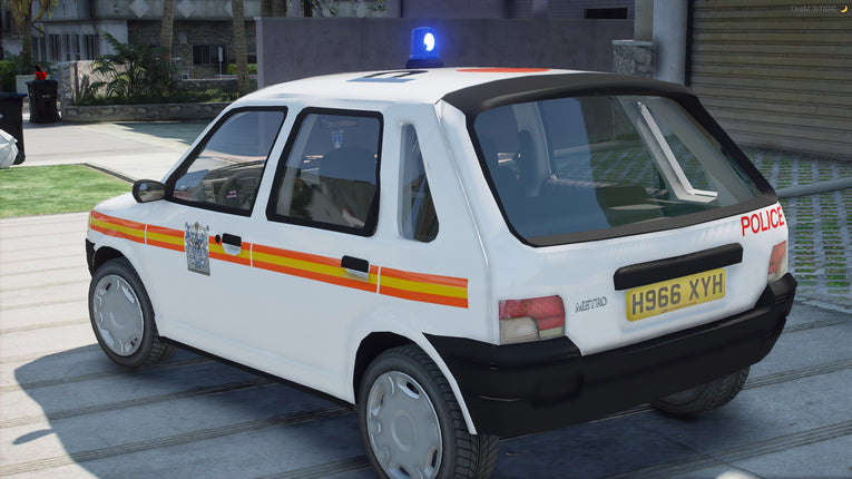 1990 Metropolitan Police Rover Metro