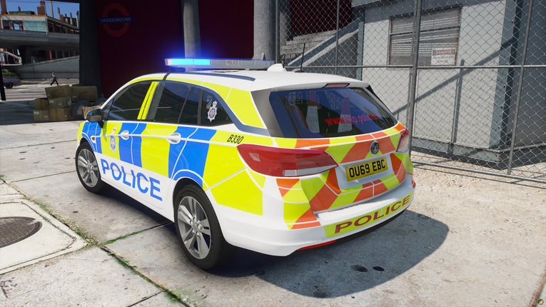 British Transport Police MK7 Vauxhall Astra Pack