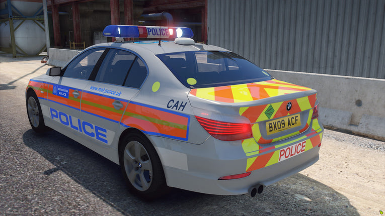 Metropolitan Police BMW 5 Series E60 ARV - Maxim Version