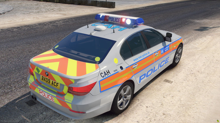 Metropolitan Police BMW 5 Series E60 ARV - Maxim Version
