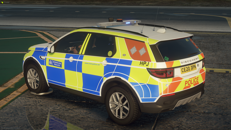 Metropolitan Police 2019 Land Rover Discovery Sport Pack