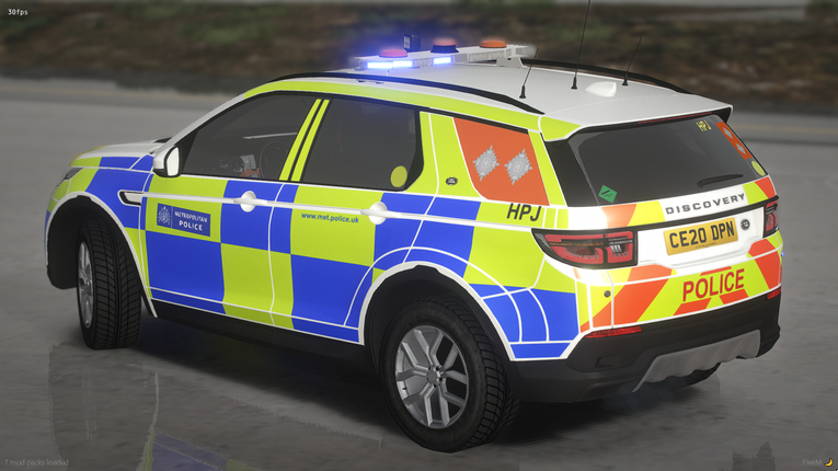 Metropolitan Police 2019 Land Rover Discovery Sport Pack