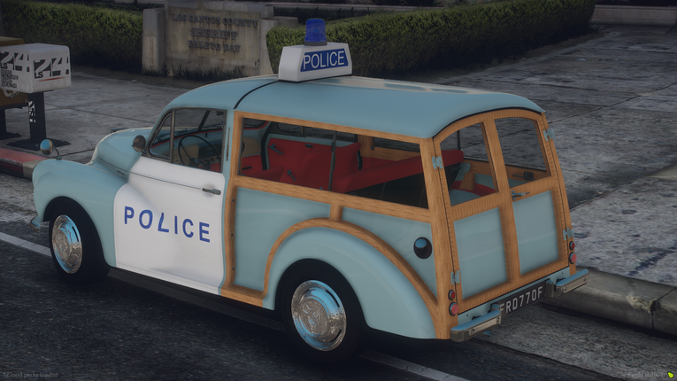 1953 Morris Minor Traveller Police car