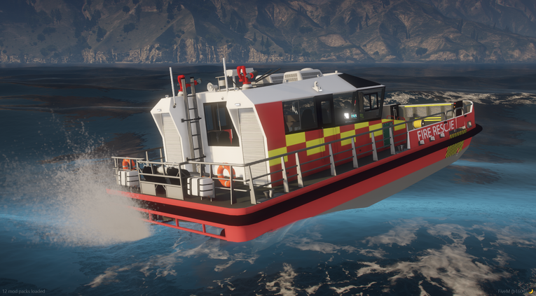 Landingcraft Police & Fire Boats