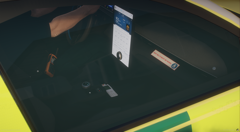 London Ambulance Mustang Mach E Urgent Response Car