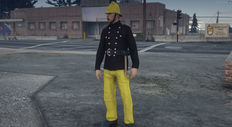 1960s Style British Fire EUP