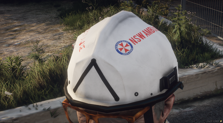 NSW Ambulance Pacific R5SNB Helmet