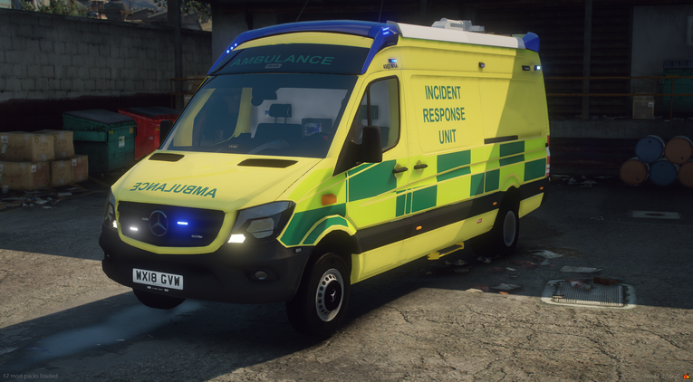 2018 Mercedes Sprinter HART Secondary Response Vehicle - South East Style